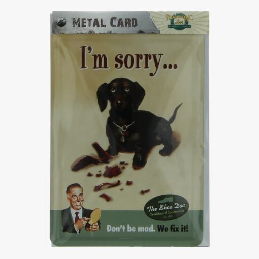 Afbeeldingen van metal card i'm sorry 